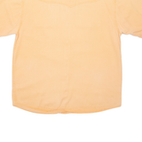 UNDERGROUND Mens Plain Shirt Orange L