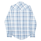 LEVI'S Mens Shirt Blue Check Long Sleeve S