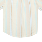 ELLESSE Mens Shirt Brown Striped M