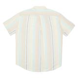 ELLESSE Mens Shirt Brown Striped M