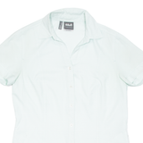 JACK WOLFSKIN Womens Shirt Blue Check UK 12