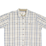 WRANGLER Mens Shirt Beige Check XL