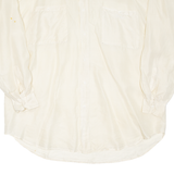 DUKE Mens Plain Shirt Yellow Long Sleeve XL