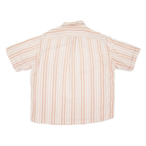 Mens Shirt Pink Striped XL