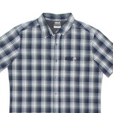JACK WOLFSKIN Mens Shirt Blue Check S
