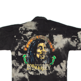 Mens Shirt Black Crazy Pattern ONE SIZE