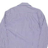 JOOP Slim Fit Mens Shirt Blue Check Long Sleeve M