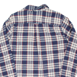 HILFIGER DENIM Mens Shirt Blue Check Long Sleeve M