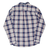 HILFIGER DENIM Mens Shirt Blue Check Long Sleeve M