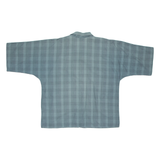 Mens Shirt Green Check L