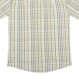 BENCH Mens Shirt Green Check S