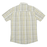 BENCH Mens Shirt Green Check S