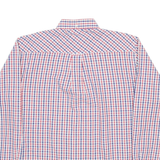 BEN SHERMAN Mens Shirt Blue Check Long Sleeve S