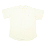 LACOSTE Mens Plain Shirt Yellow L