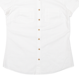 MOUNTAIN WAREHOUSE Womens Plain Shirt White UK 8