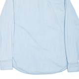 REPLAY Mens Denim Shirt Blue Long Sleeve S