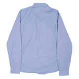 CALVIN KLEIN Mens Shirt Blue Long Sleeve M