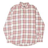 GAP Mens Flannel Shirt Red Check Long Sleeve XL