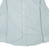 TOMMY HILFIGER Slim Fit Mens Shirt Green Long Sleeve M