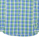 TOMMY HILFIGER Mens Shirt Green Check Long Sleeve M