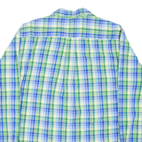 TOMMY HILFIGER Mens Shirt Green Check Long Sleeve M