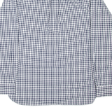TOMMY HILFIGER Mens Shirt Blue Gingham Long Sleeve S