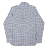 TOMMY HILFIGER Mens Shirt Blue Gingham Long Sleeve S