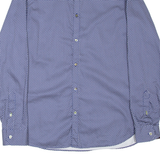 TED BAKER Mens Shirt Blue Long Sleeve M