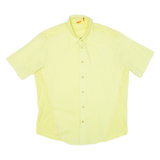 BOSS Mens Plain Shirt Green L
