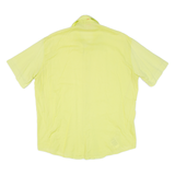 BOSS Mens Plain Shirt Green L