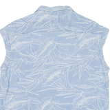 VANS Womens Shirt Blue Floral L