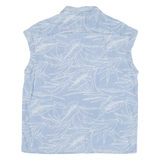 VANS Womens Shirt Blue Floral L