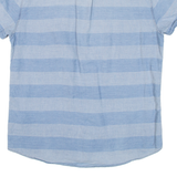 WRANGLER Mens Shirt Blue Striped XL