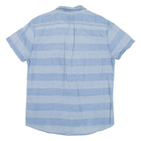 WRANGLER Mens Shirt Blue Striped XL