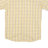 RENATO CAVALLI Mens Shirt Yellow Check M