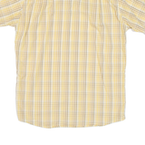 RENATO CAVALLI Mens Shirt Yellow Check M