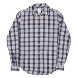GAP Mens Shirt Blue Check Long Sleeve S