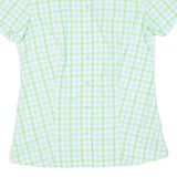 MAMMUT Womens Shirt Green Check S
