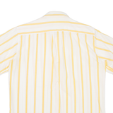 Mens Shirt Yellow Striped S