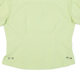 JACK WOLFSKIN Womens Shirt Green Check UK 12