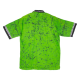 Mens Plain Shirt Green L