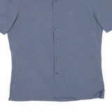BANANA REPUBLIC Mens Plain Shirt Blue M