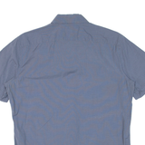BANANA REPUBLIC Mens Plain Shirt Blue M