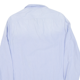 GUESS Slim Fit Mens Shirt Blue Spotted Long Sleeve L