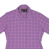 MAMMUT Womens Shirt Purple Check S