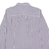 TOMMY HILFIGER Stars Womens Shirt Pink Check Long Sleeve L