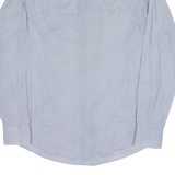 HUGO BOSS Slim Fit Mens Shirt Blue Geometric Long Sleeve L