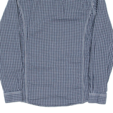 DIESEL Mens Shirt Blue Check Long Sleeve S