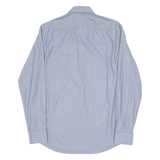HUGO BOSS Mens Shirt Blue Striped Long Sleeve M