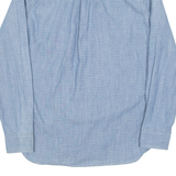LEVI'S Mens Shirt Blue Check Long Sleeve S